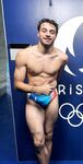 Sexy boys in speedo public swim