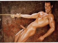 Hot strong men from past porn