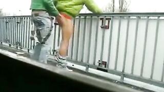 Zwei Deutsche ficken Outdoor