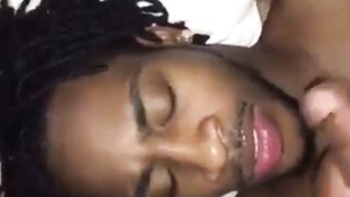 Nut On His Face