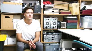 Thief in interracial 3way gets fucked