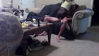 Tall Sexy White Boy Breeds Lil Black Tranny