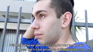 Amateur dude gives facial after jerking