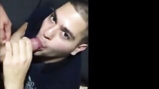 Buddy blows me and I unload all over his face