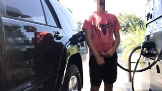 Caught at tha gasstation