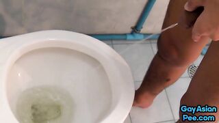 Piss loving Asia twink bareback fucked