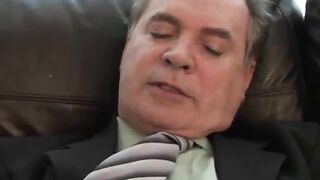 Mature Suit-clad Boss Seeks Young Amateur