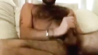 Super Sexy Str8 Hairy Guy cums on cam #116
